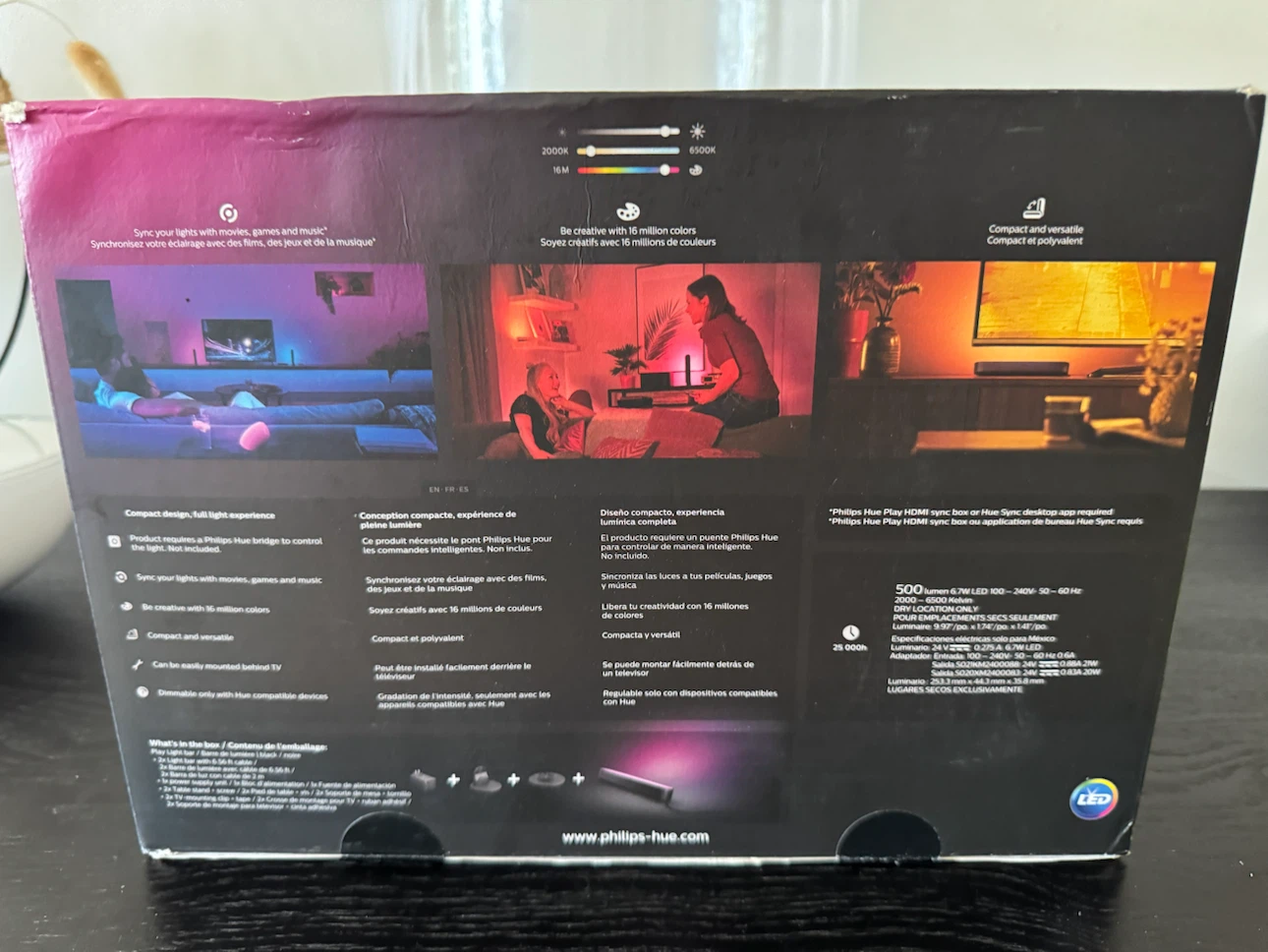 NEW & SEALED] Philips Hue Play Light Bars (2-Pack) - photo 2