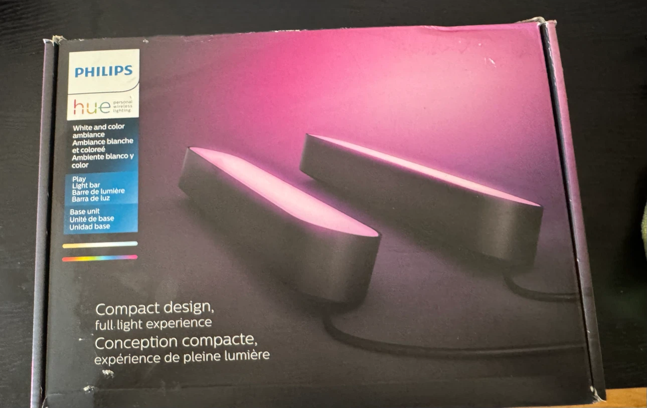 NEW & SEALED] Philips Hue Play Light Bars (2-Pack) - photo 3