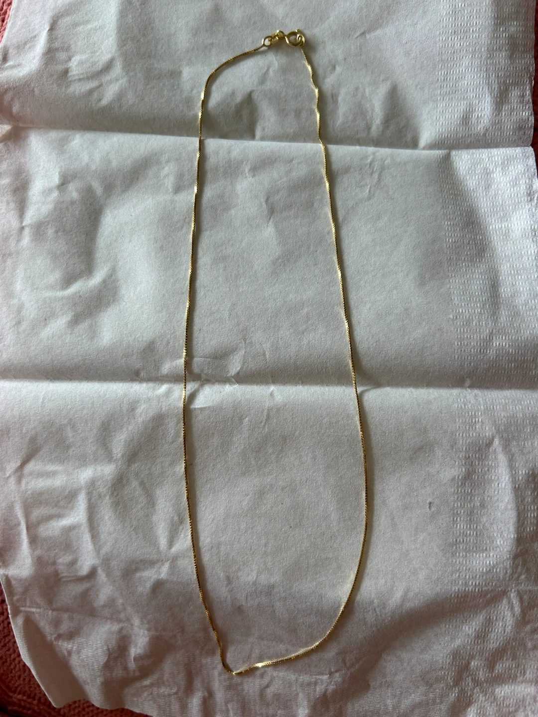 18k gold-plated on 925 silver chain