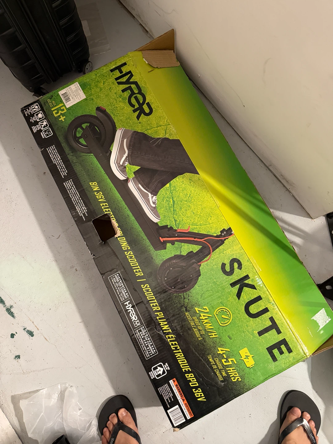 Hyper Skute Folding Electric Scooter