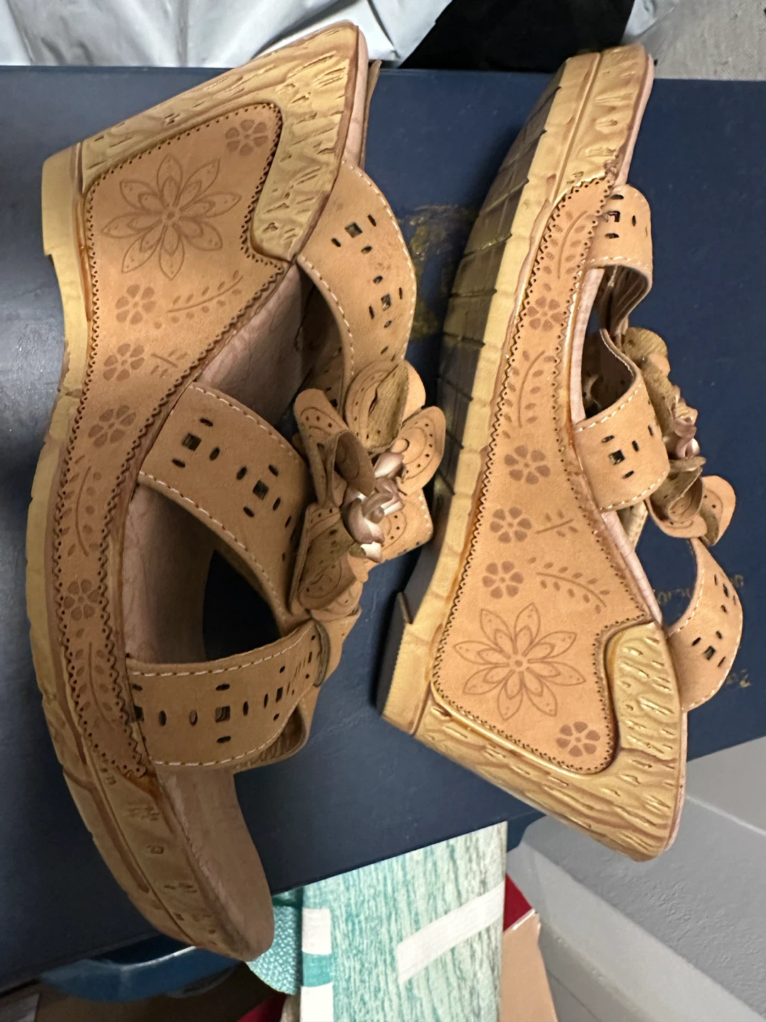 Stefania Italy Women's Wedge Sandals - photo 5