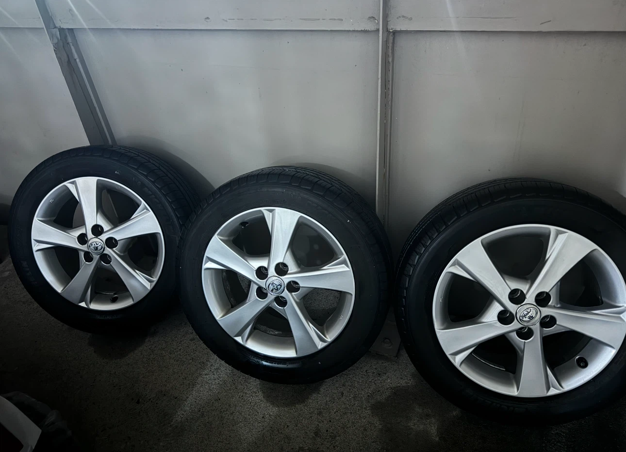 Michelin All Season with OEM Toyota Rims 205/55/16