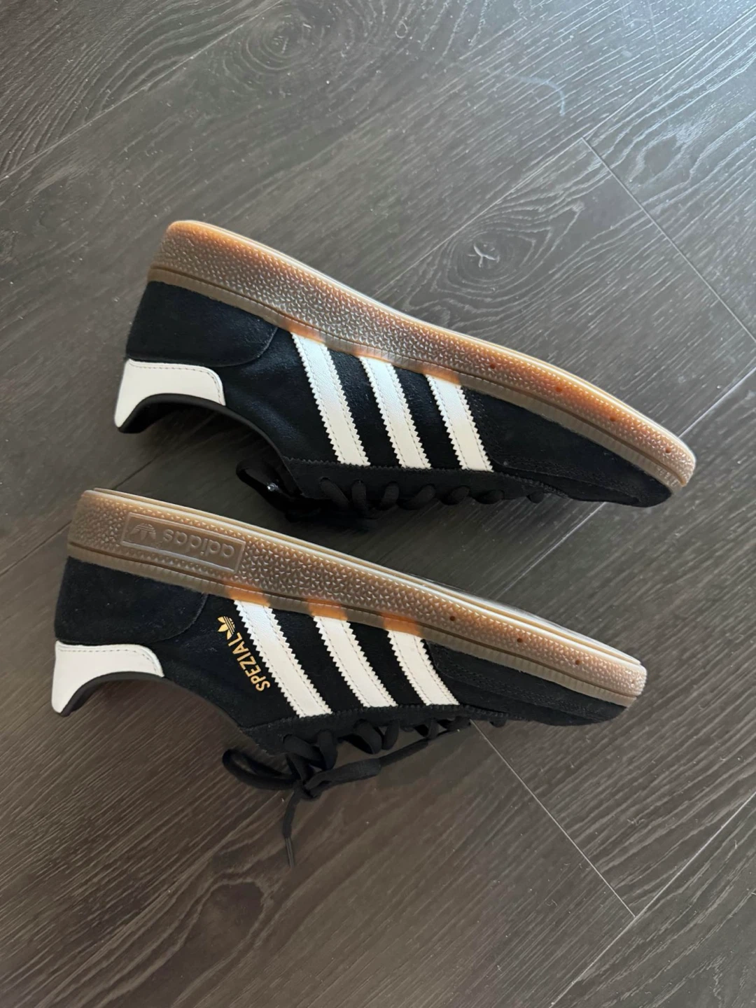 Adidas Handball Spezial Black White Gum Shoes