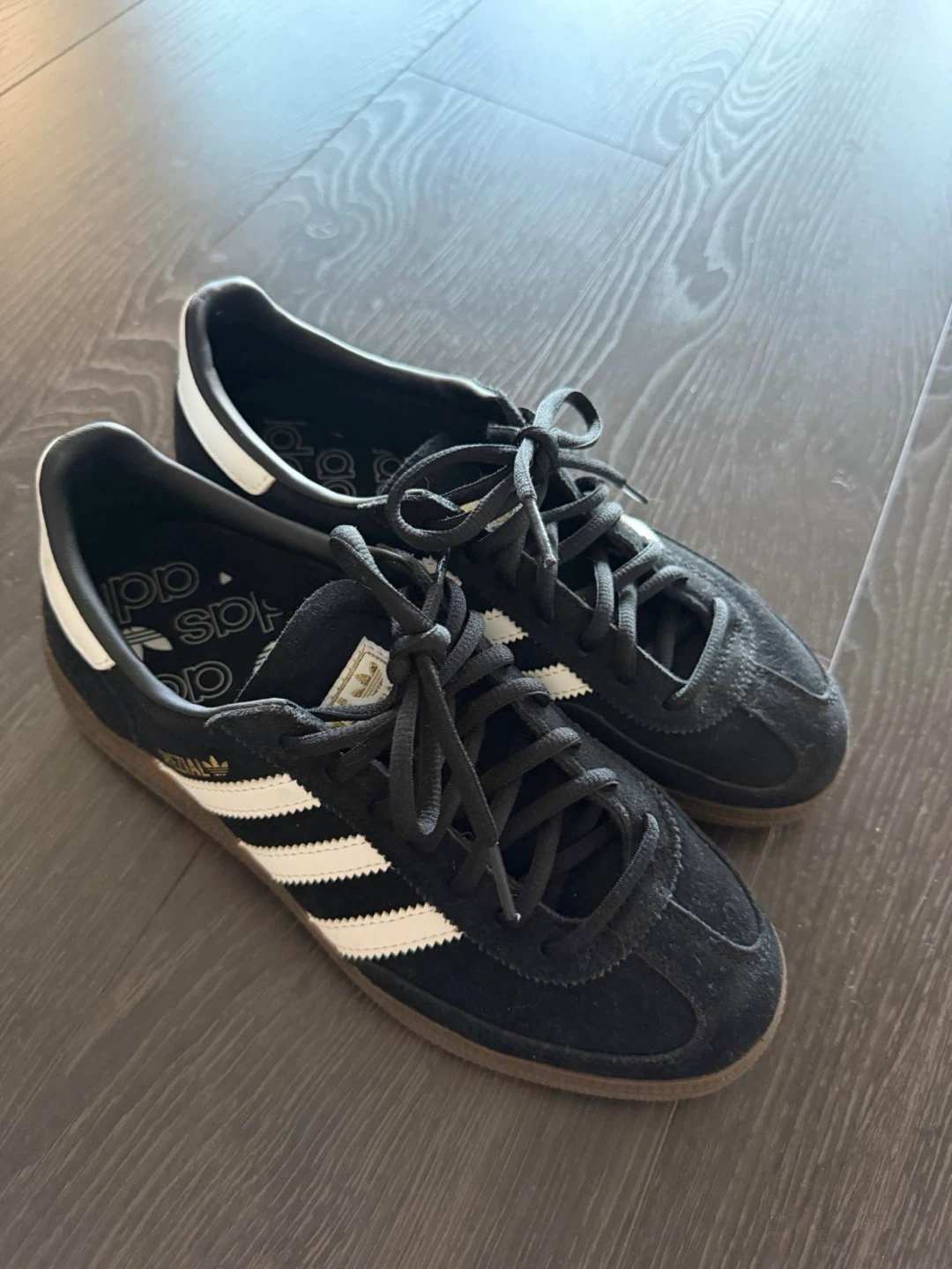 Adidas Handball Spezial Black White Gum Shoes - photo 3