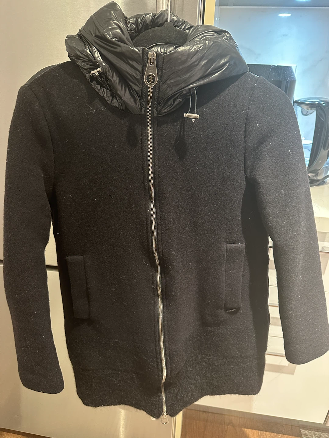 Puffer Wool Blend Jacket