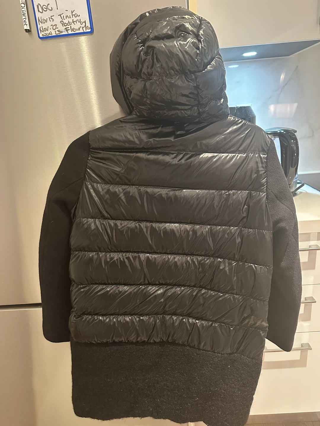 Puffer Wool Blend Jacket - photo 3