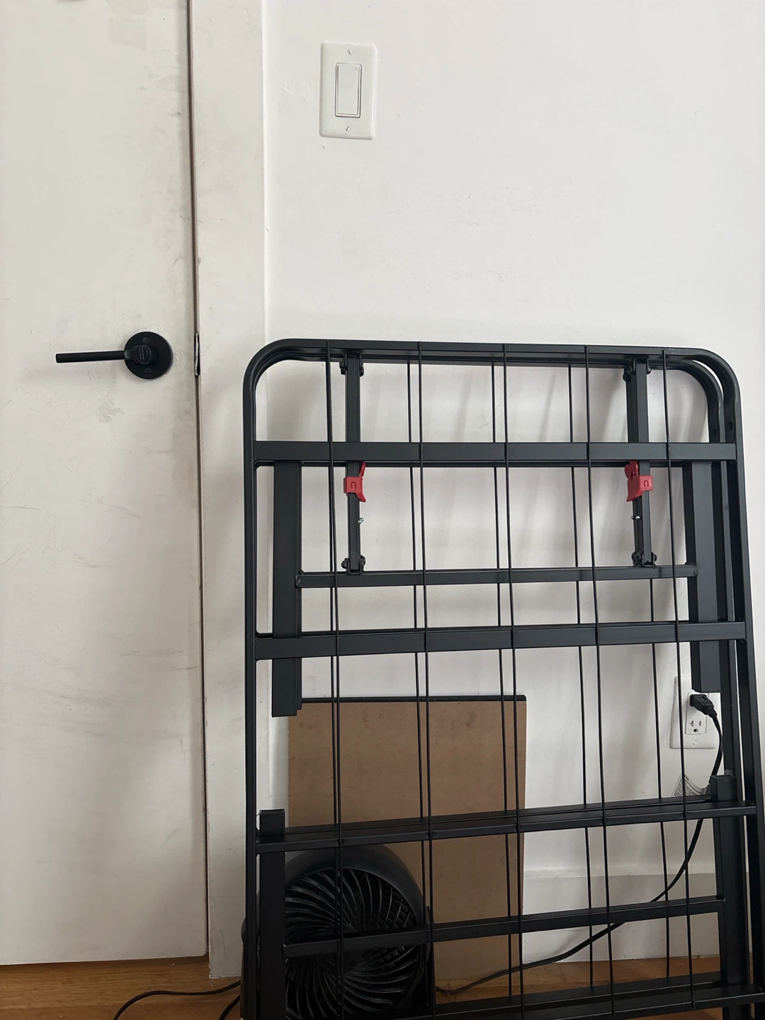 FULL Black Metal Folding Bed Frame ASAP PICKUP