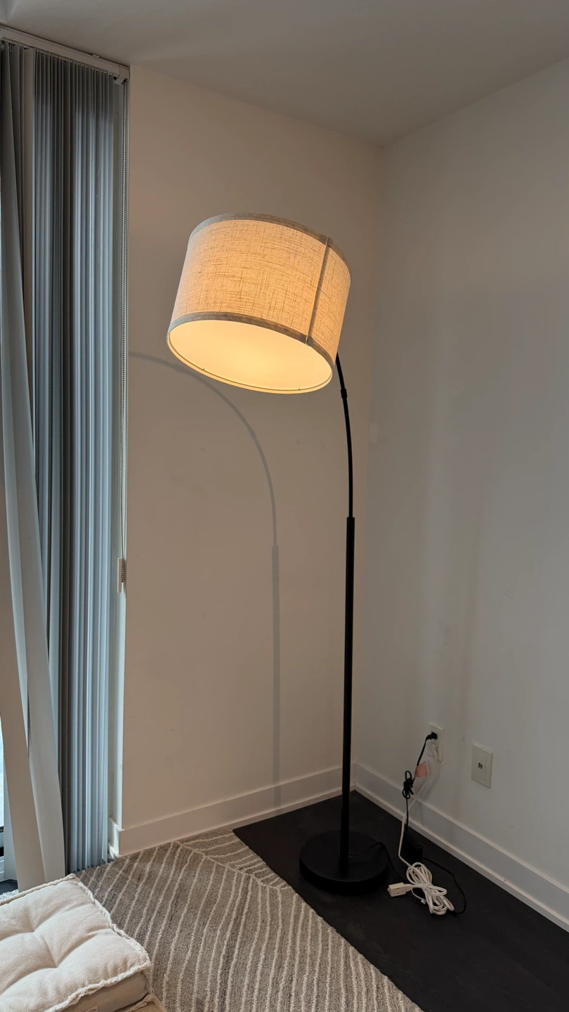Standing Dimmable Arc Floor Lamp - photo 2