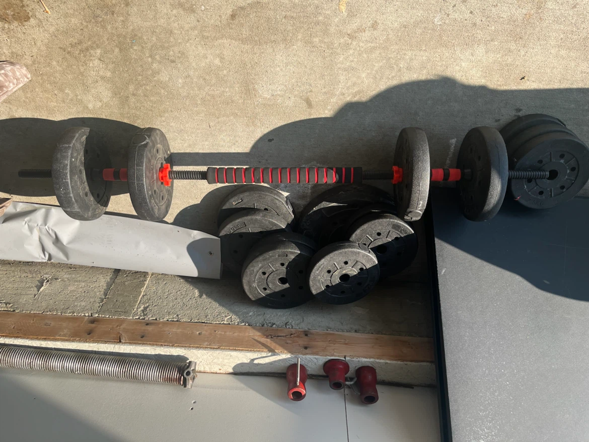 York 1500 Mega Bench with Adjustable Dumbbells - photo 2