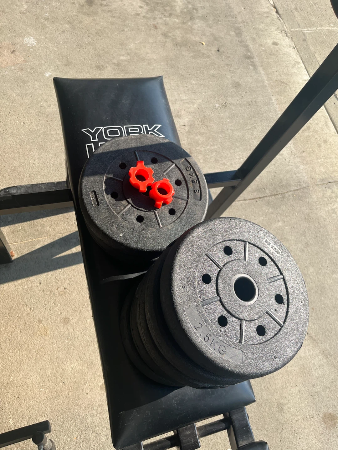 York 1500 Mega Bench with Adjustable Dumbbells - photo 5
