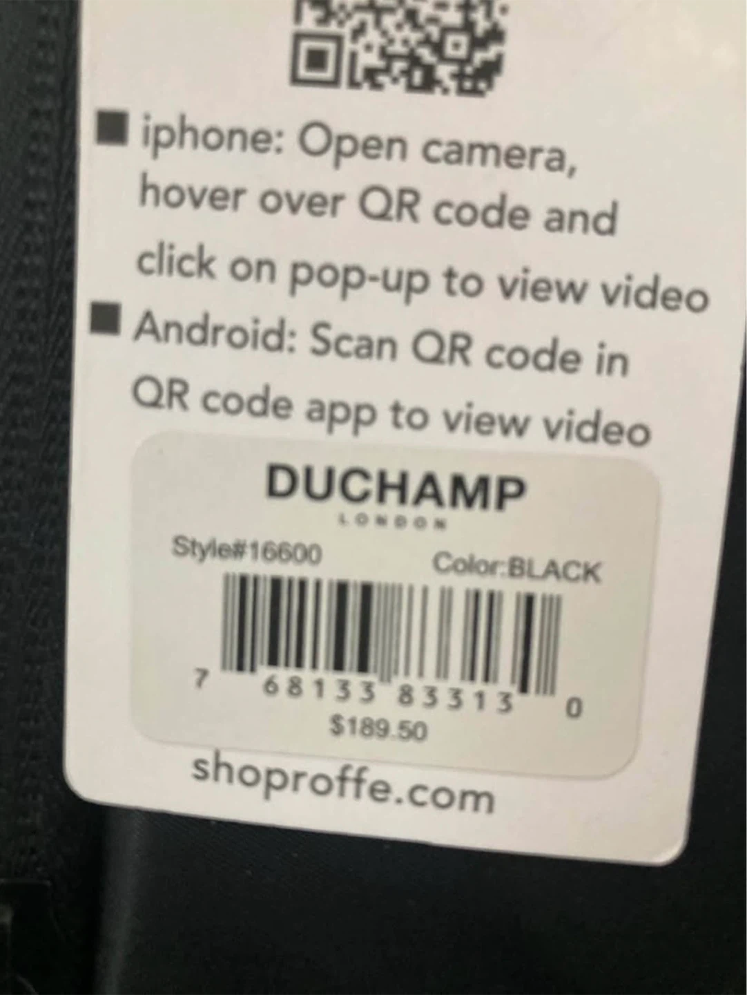DUCHAMP LONDON Expandable Travel Backpack Suitcase - photo 4