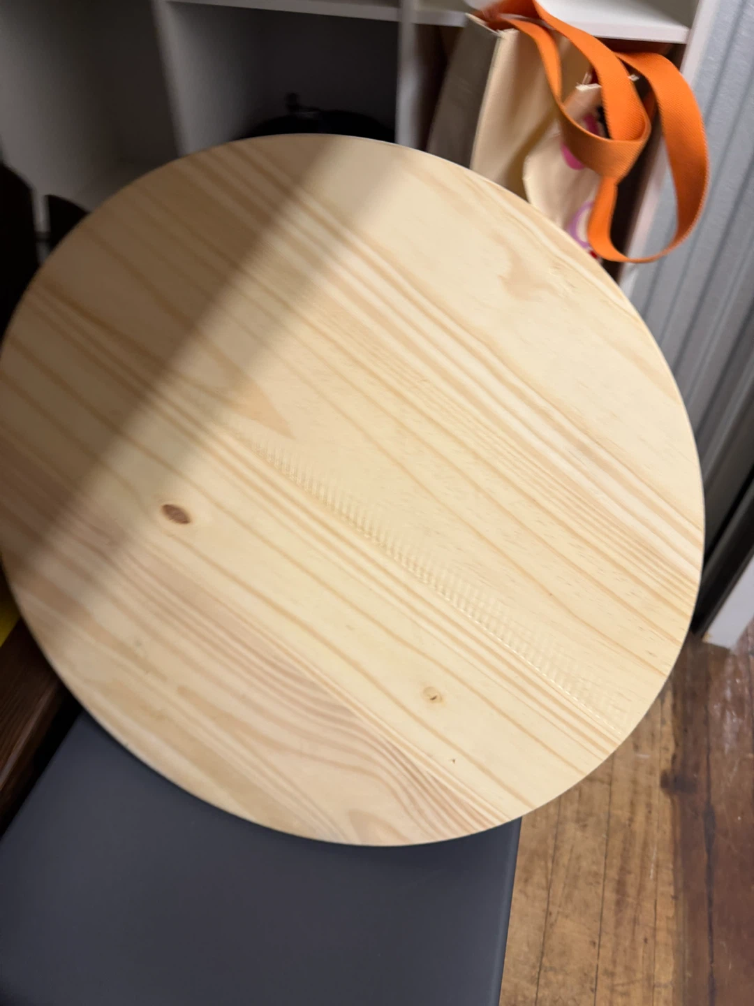 Round Wood Craft Surface - photo 2