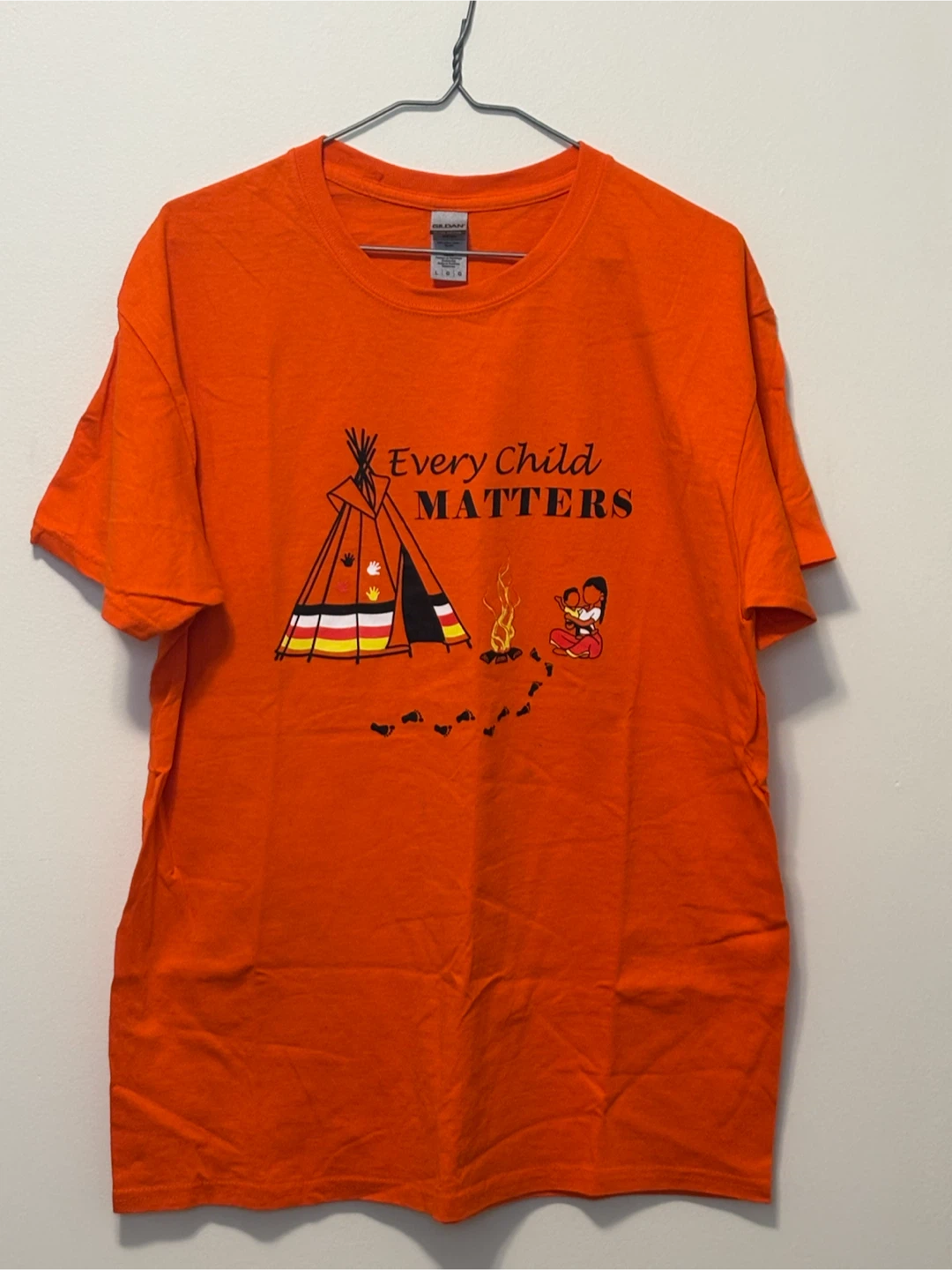 Orange Every Child Matters T-Shirt (L)