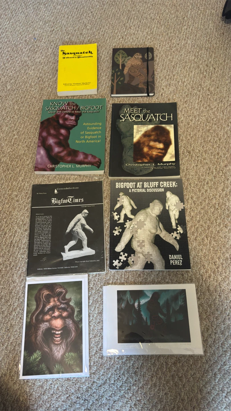 Sasquatch Books For Sale