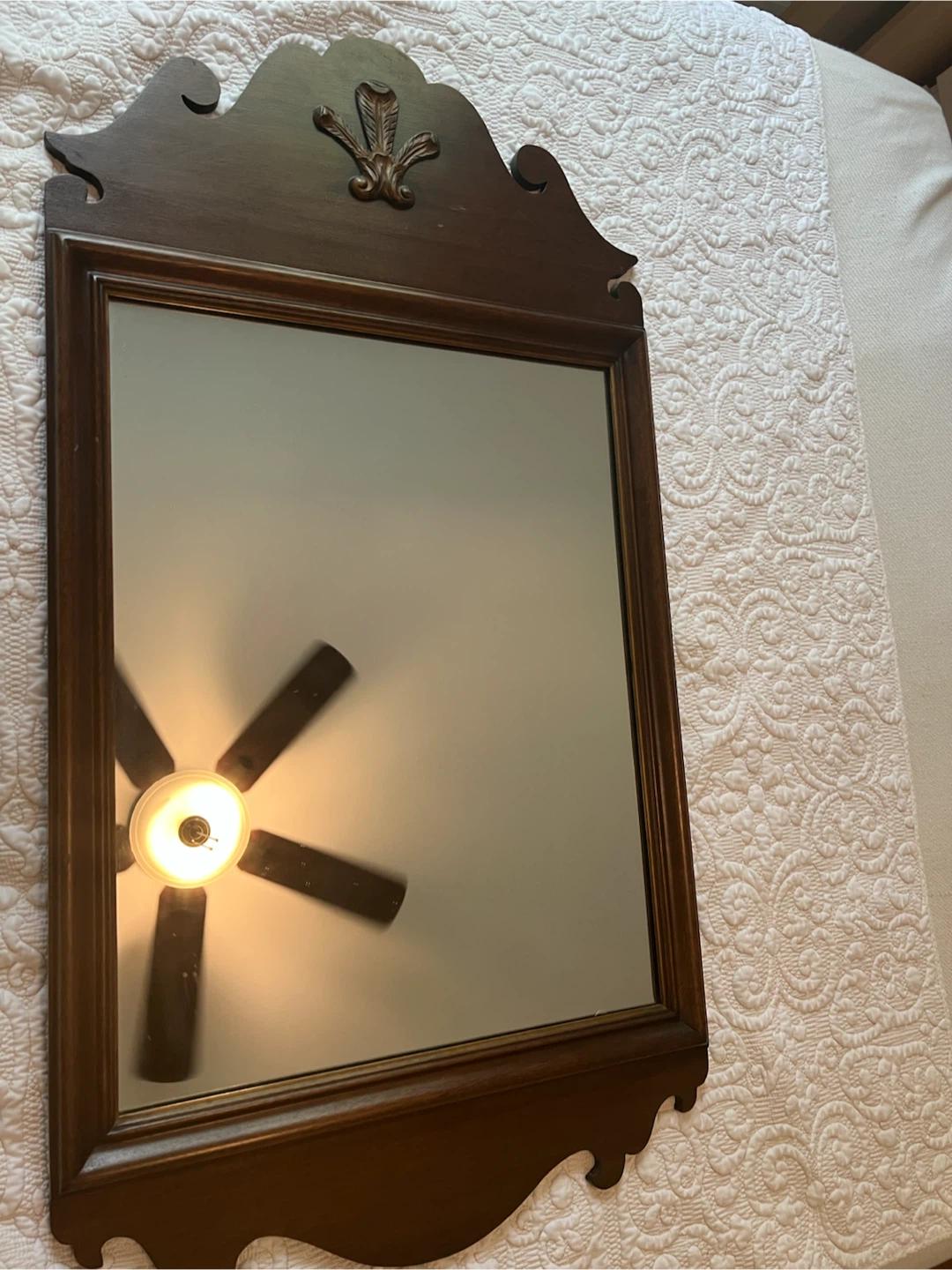 Wooden Decorative Mirror - photo 3