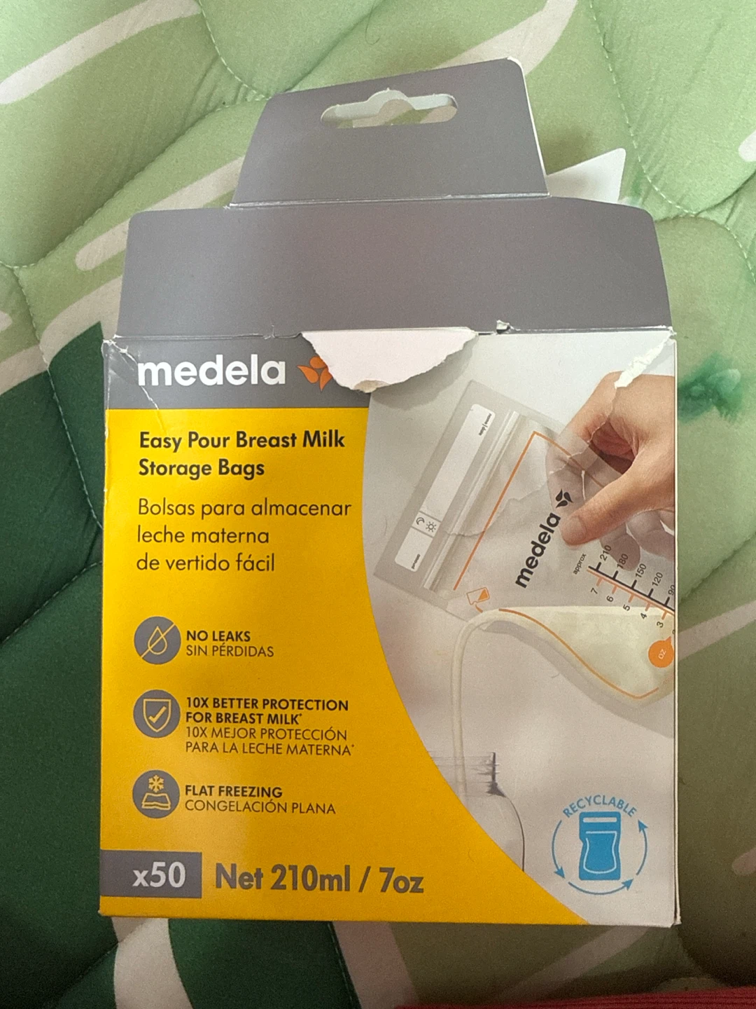 Medela Easy Pour Breast Milk Storage Bags x50