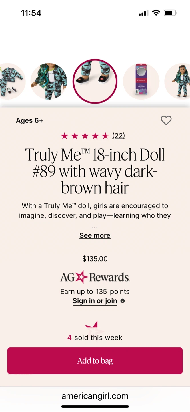 American Girl Truly Me 18-inch Doll #89 - photo 4