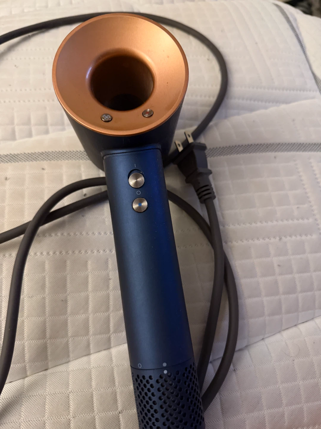 Hair Dryer - Dark Blue/Copper