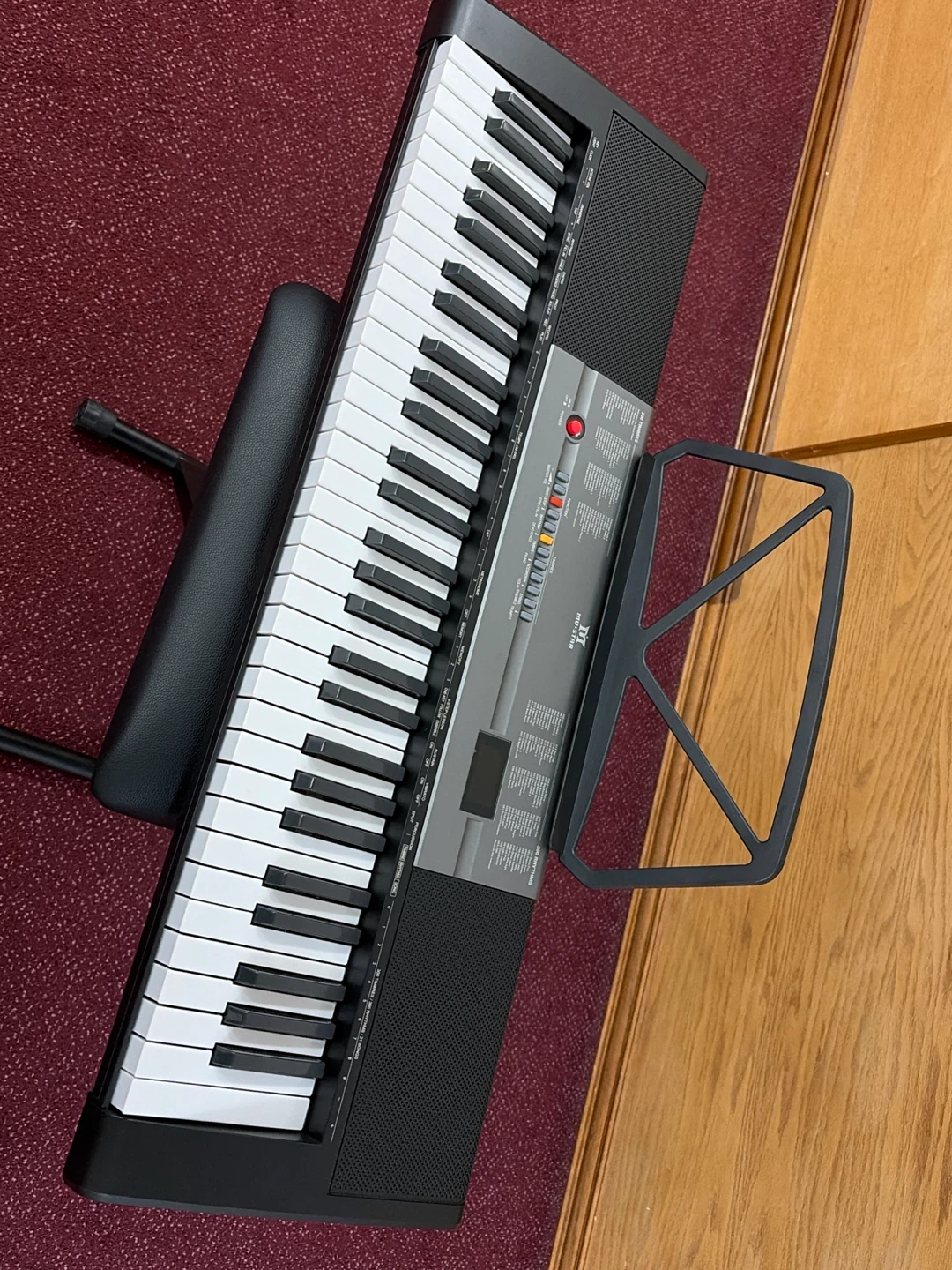 Mu-Star 61-Key Electronic Keyboard with Stand