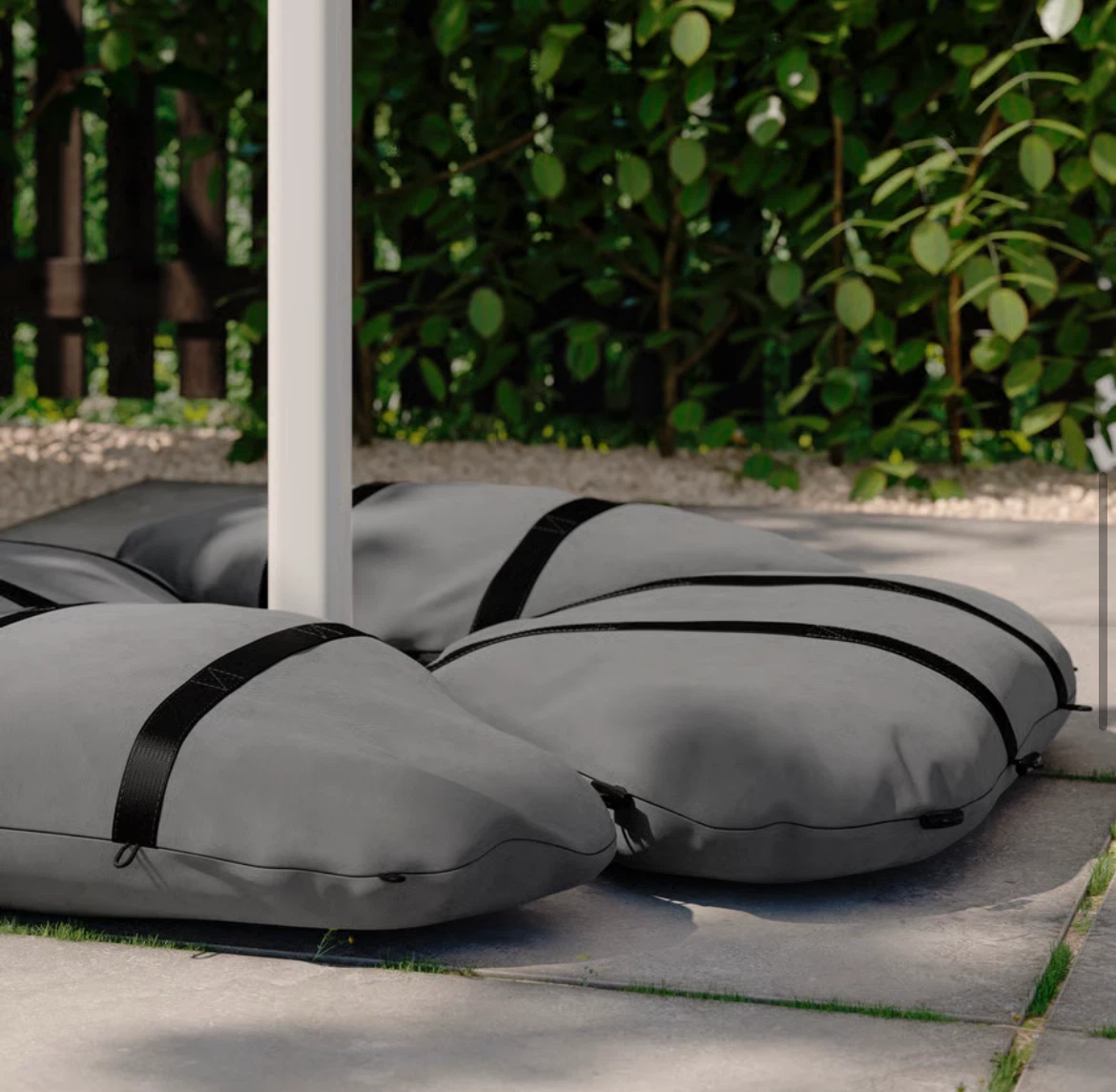 IKEA IGGÖN Umbrella Base Sandbags (Set of 4) – Like New - photo 5
