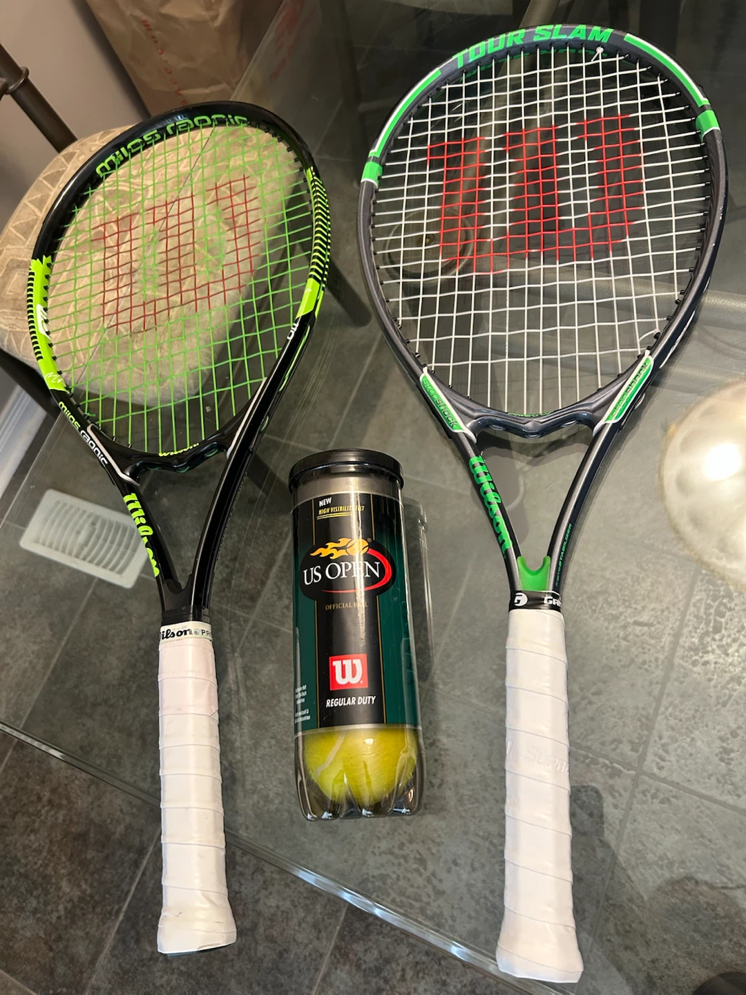 Wilson Tour Slam & Milos Raonic Tennis Rackets