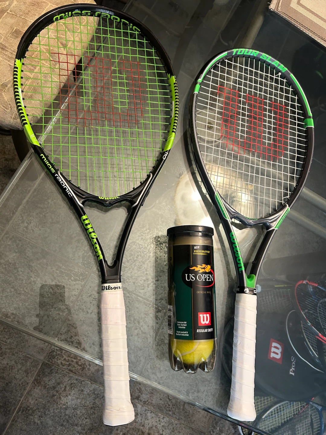 Wilson Tour Slam & Milos Raonic Tennis Rackets - photo 2