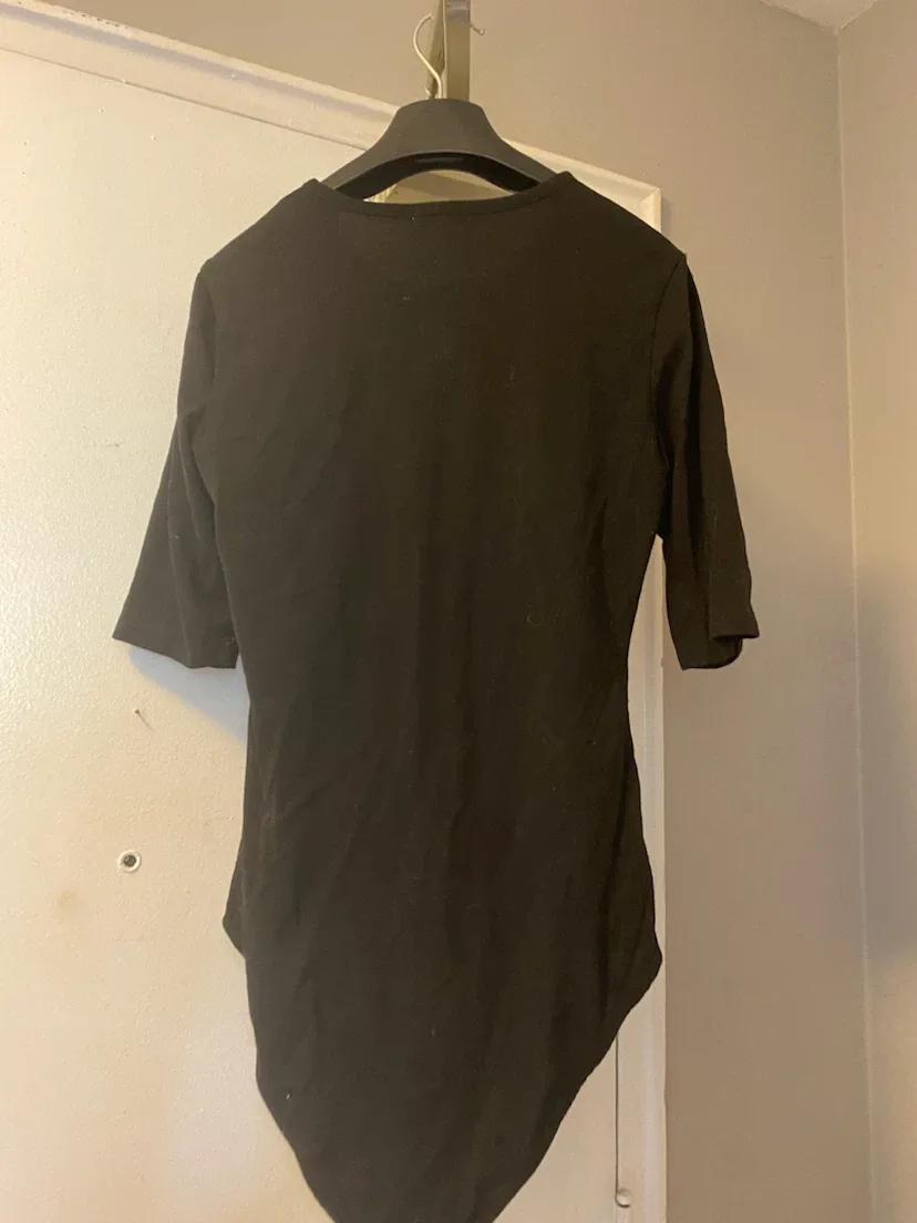 Ardene Black Short Sleeve Bodysuit - photo 2