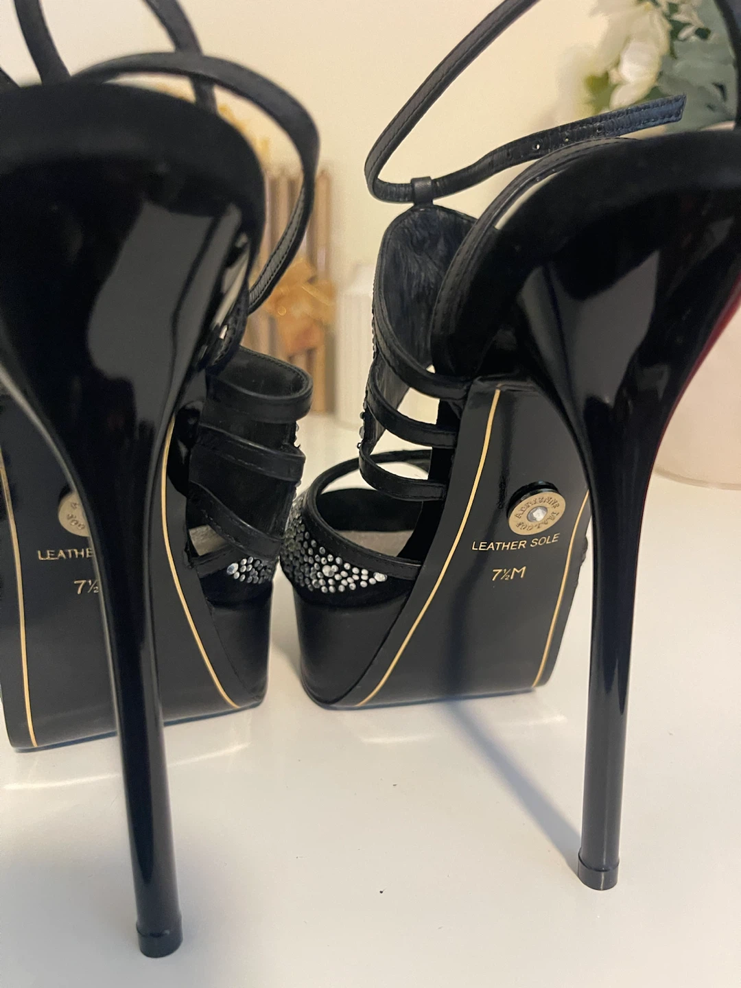 Adrienne Maloof for Charles Jourdan Veronica Heels - photo 3