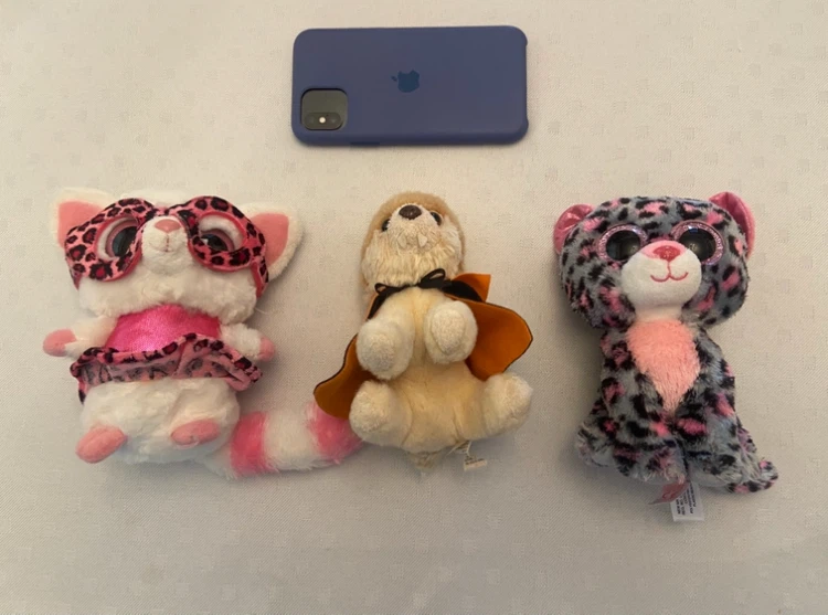 3 Ty Beanie Boos Mini Plush Toys - photo 2