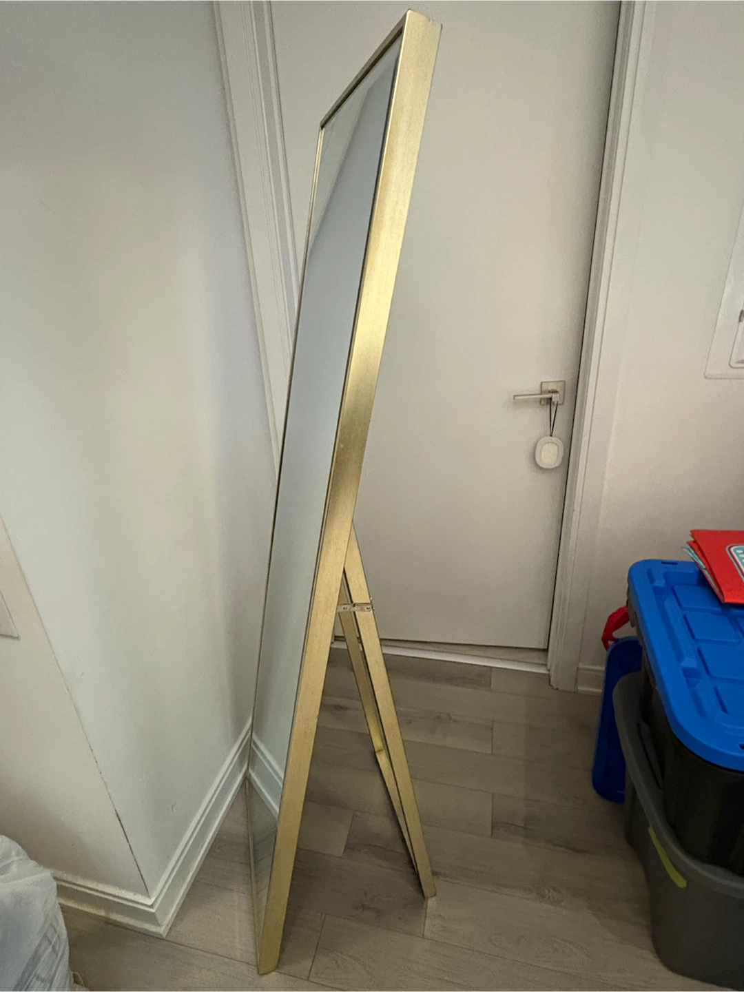 Full Length Gold Framed Floor Mirror - photo 2