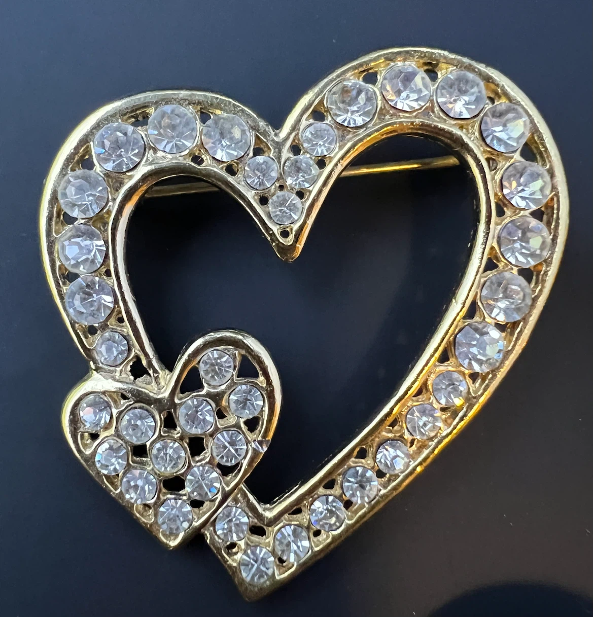 Collection Of Vintage Costume Jewelry Brooches - photo 4