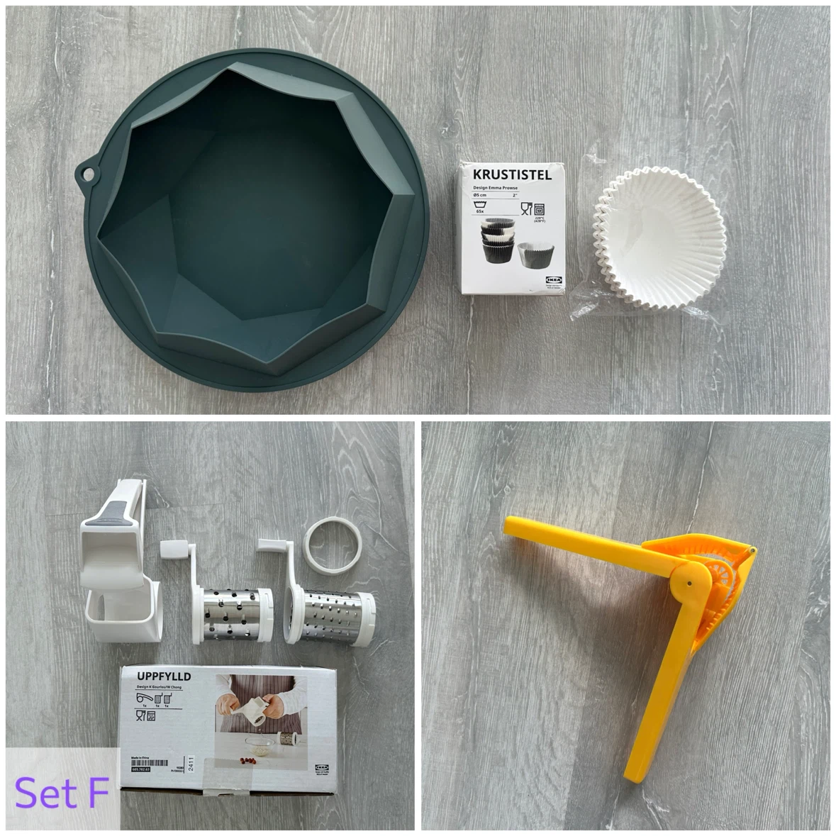 IKEA Baking & Grating Set