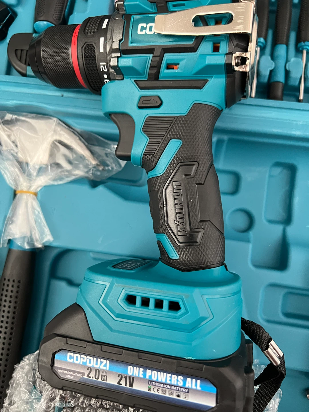 21V Cordless Drill Tool Set - photo 3