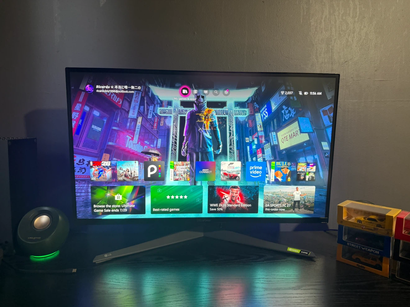 LG 4K 120HZ Gaming Monitor