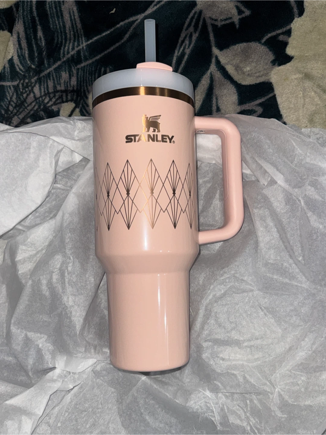 Stanley Flowstate Tumbler with Straw 40oz Pink - photo 2