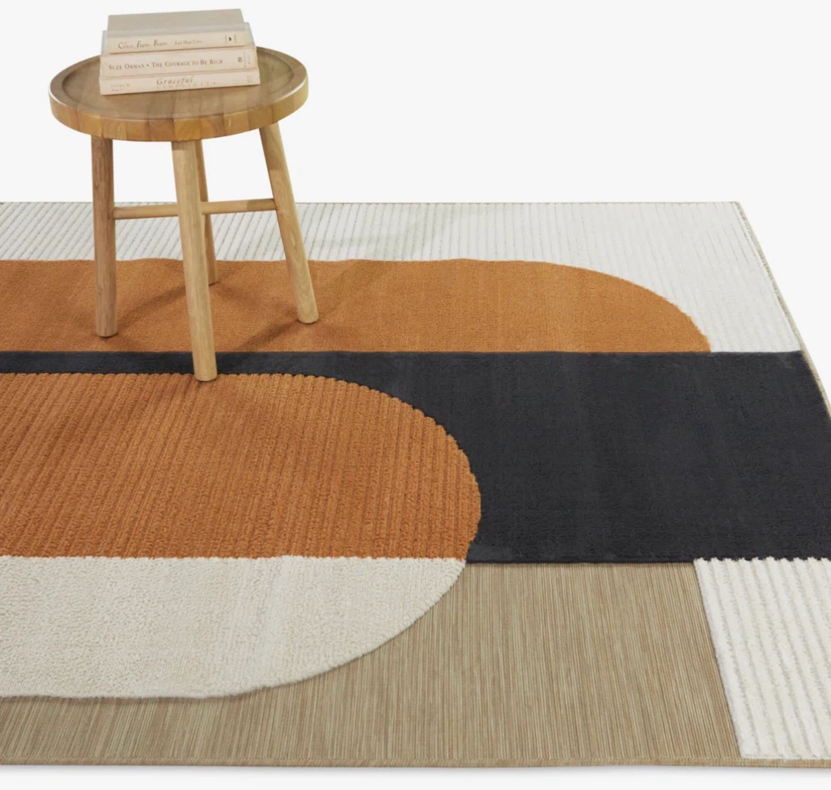 Geometric Area Rug - 5’ by 7’ - photo 2