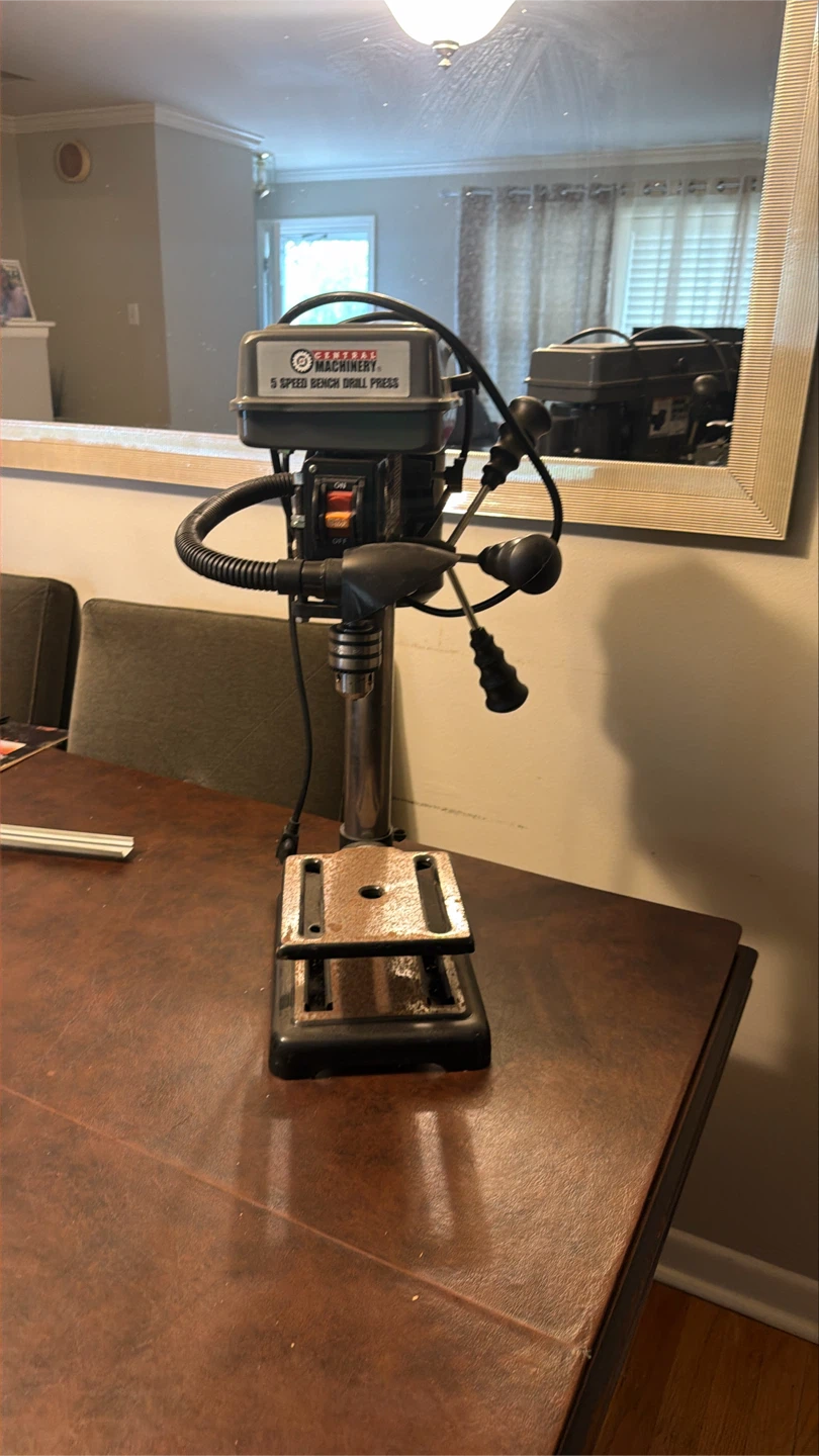 Central Machinery 5 Speed Bench Drill Press