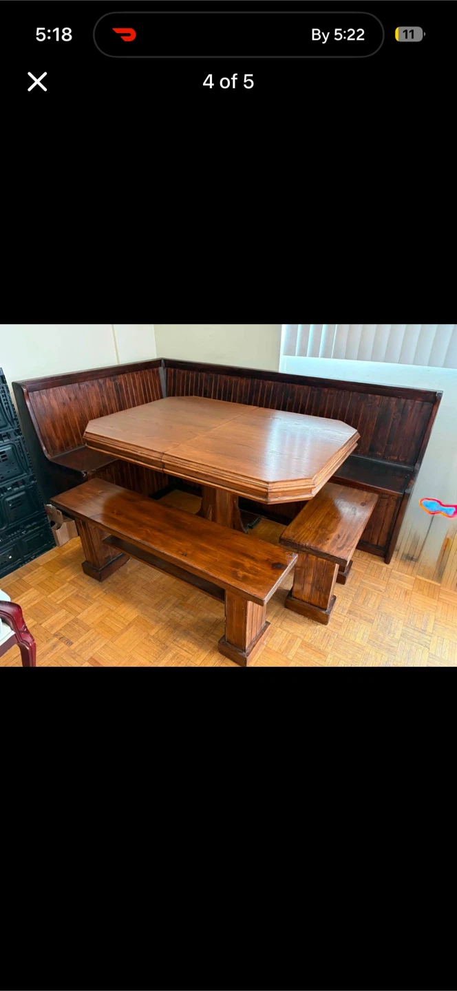 MOVING SALE!!!! WOODEN BENCHES - photo 2