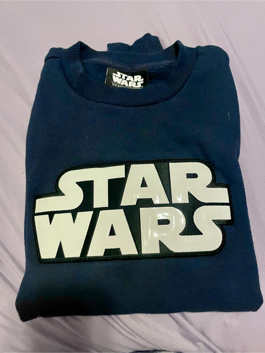 Size 95 Star Wars Navy Crewneck Sweatshirt
