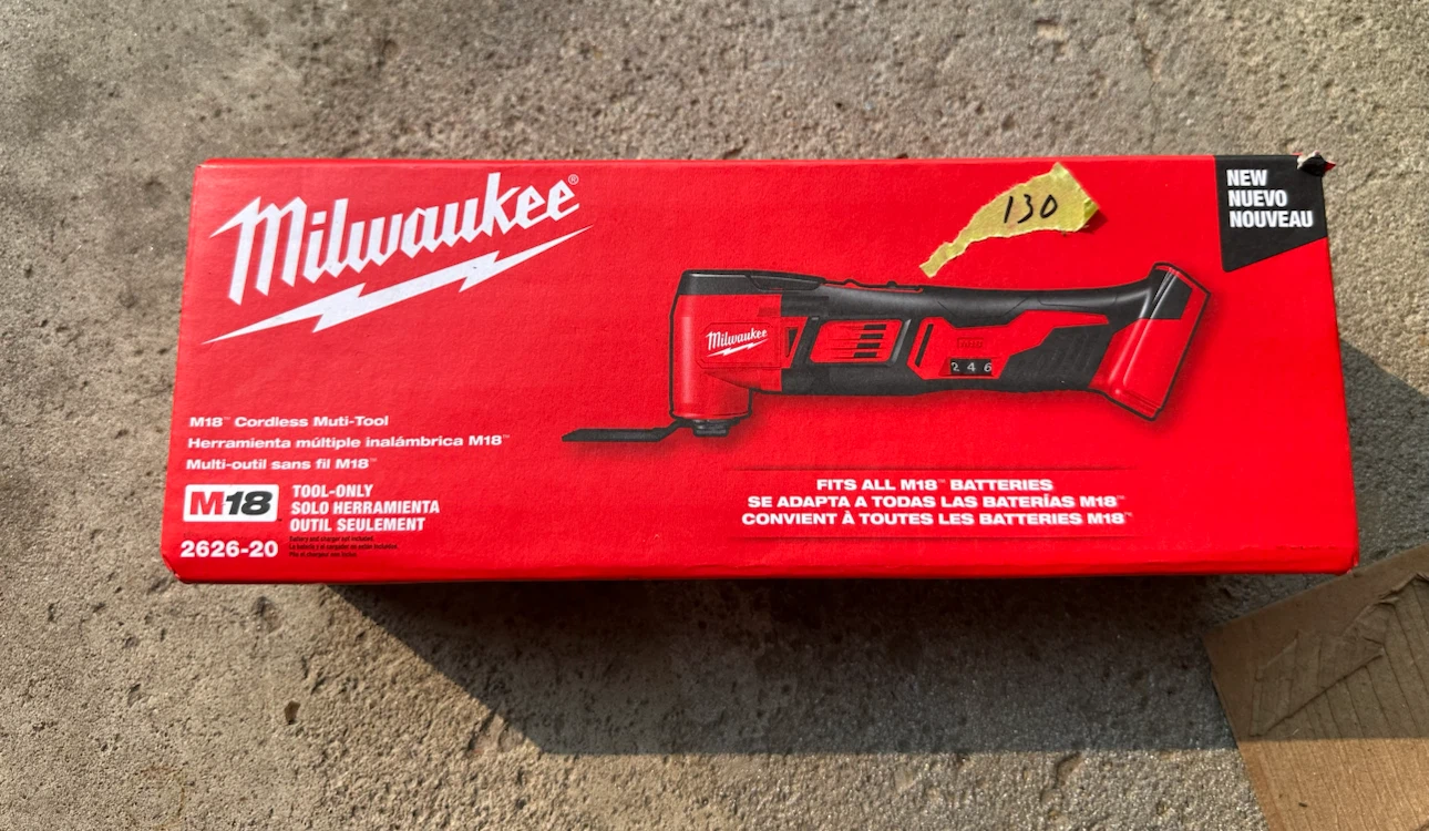 Milwaukee M18 Cordless Multi-Tool 2626-20