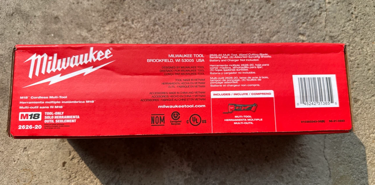 Milwaukee M18 Cordless Multi-Tool 2626-20 - photo 2