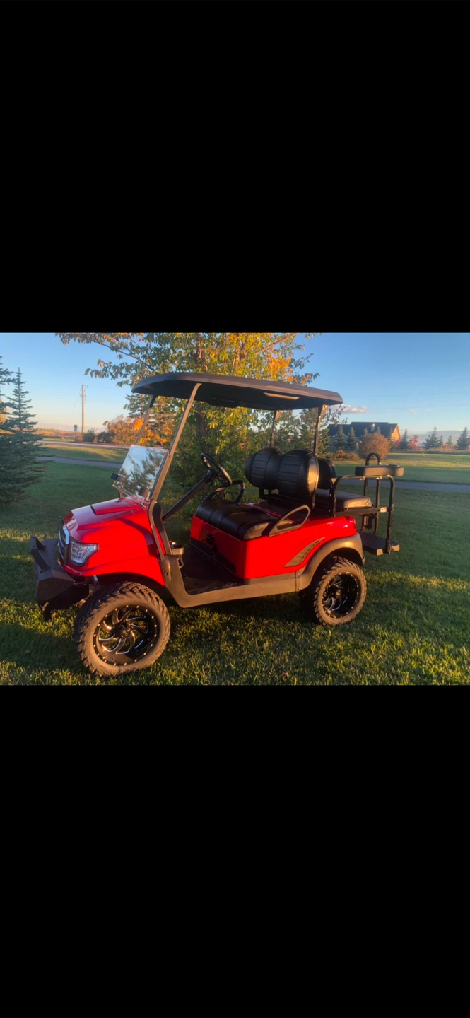 Custom Club Car Golf Cart
