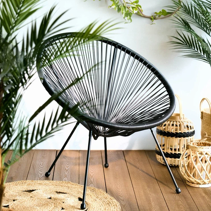 Brand new Black/White Acapulco Chair - photo 2