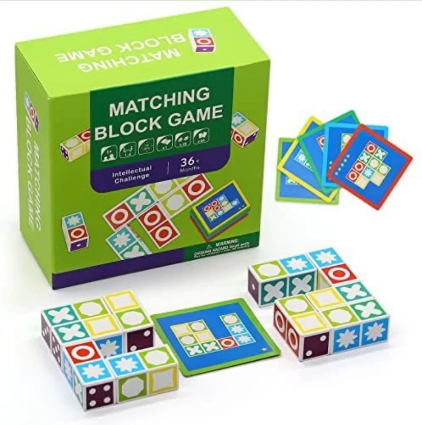 New Wooden Pattern Matching Puzzle Game