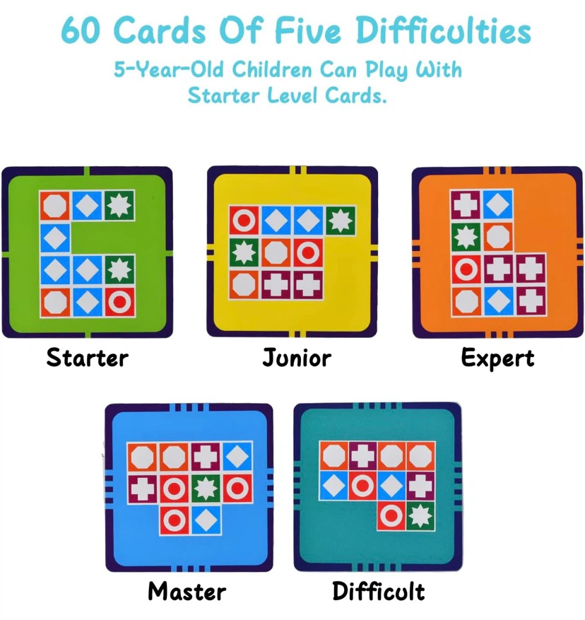 New Wooden Pattern Matching Puzzle Game - photo 4