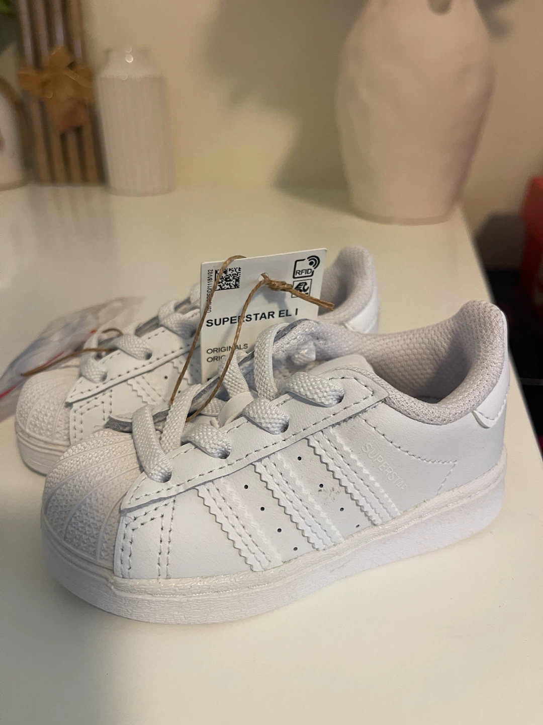 Adidas Superstar EL I Toddler Shoes White - photo 3