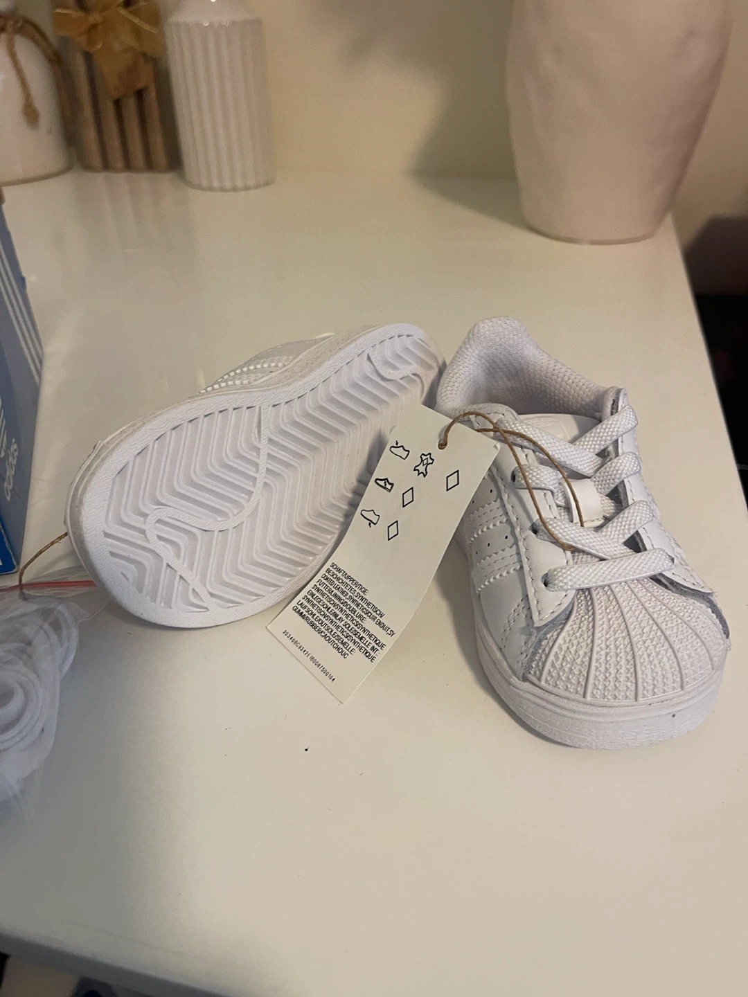 Adidas Superstar EL I Toddler Shoes White - photo 4