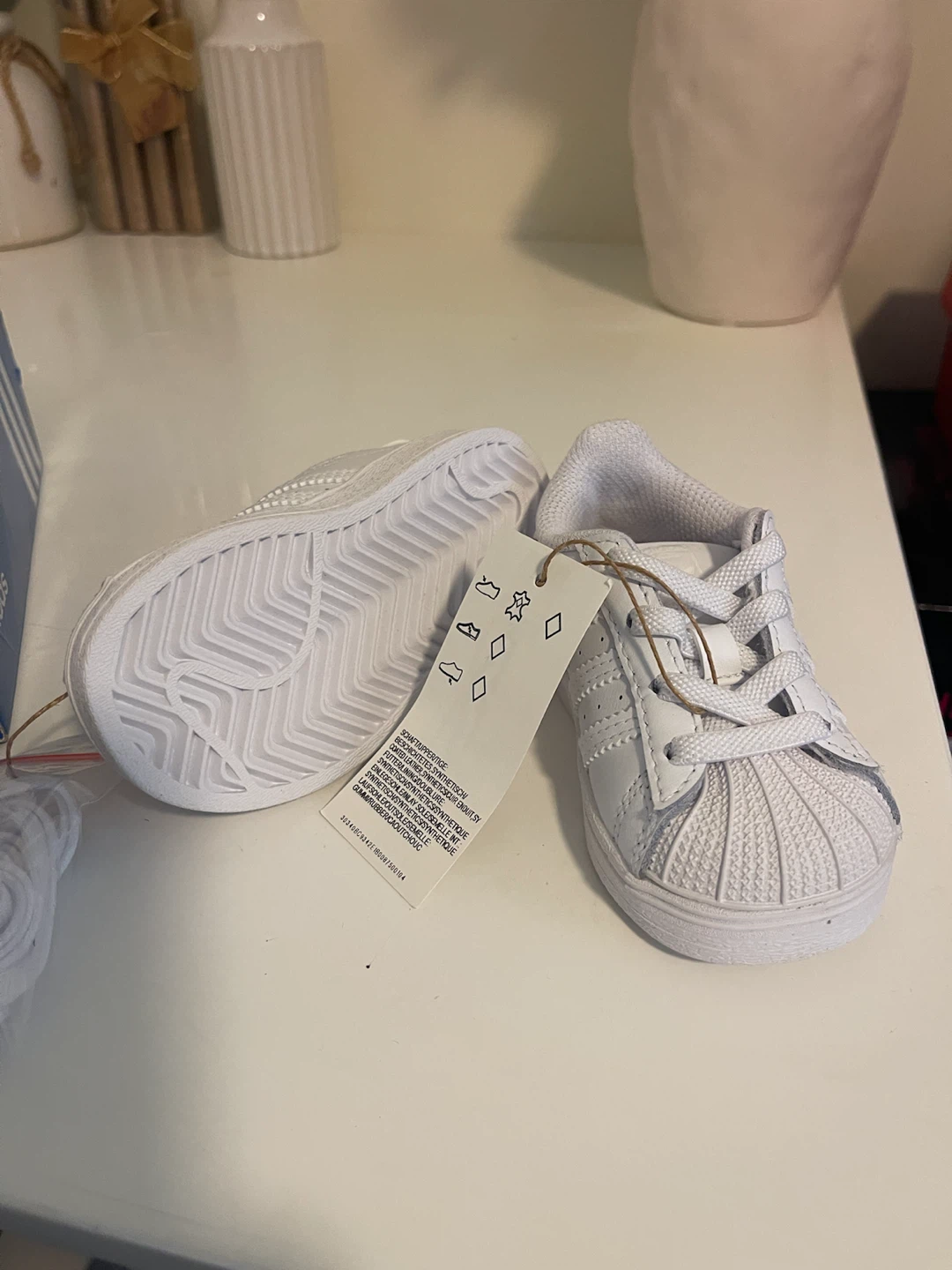 Adidas Superstar EL I Toddler Shoes White - photo 5
