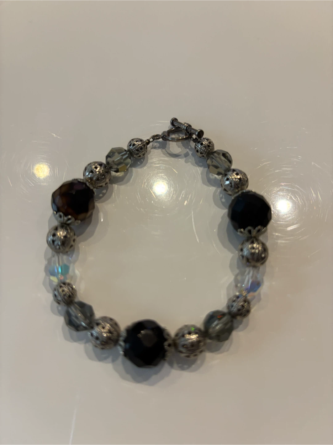 Custom made beaded bracelet