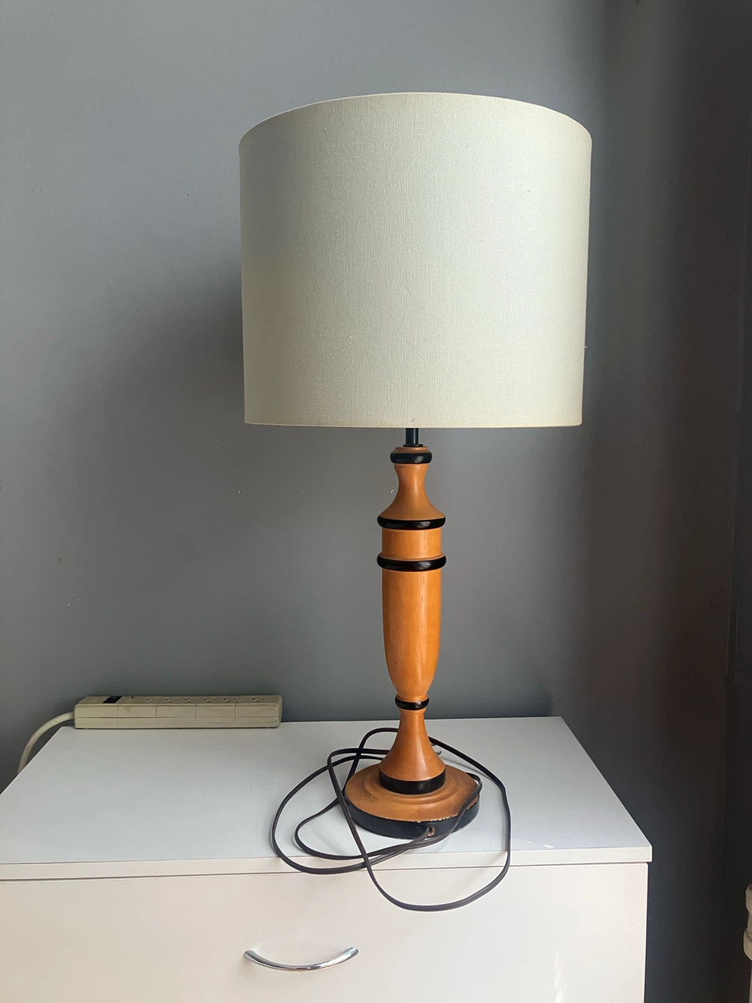 Wooden Table Lamp - photo 3
